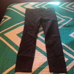 Maroon skinny jeggings